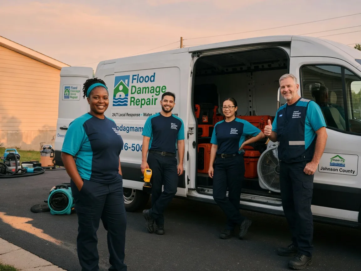 Water Damage Restoration company in Sidney, TX